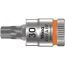 Головка торцевая 8767 A HF TORX Zyklop со вставкой DR 1/4 с функцией фиксации крепежа TX 30 x 28 мм WERA WE-003369