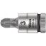 Головка торцевая 8755 A PZ Zyklop со вставкой Pozidriv DR 1/4 PZ 3 x 28 мм WERA WE-003355