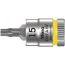 Головка торцевая 8767 A HF TORX Zyklop со вставкой DR 1/4 с функцией фиксации крепежа TX 15 x 28 мм WERA WE-003363