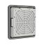 Вентиляционная решетка с фильтром RF 112x112 мм, IP54, RAL9005