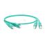 Патч-корд волоконно-оптический (шнур) мм 50/125(OM3) SC-SC 2мм duplex 10G/40 LSZH (5м) Hyperline 239461