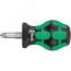 Отвертка короткая 350 PH Stubby PH 3 x 25 мм WERA WE-008852