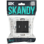 SKANDY Выключатель 2-клавишный проходной с индикацией 10А SK-V10Bl черный IEK