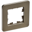 BRITE Рамка 1-местная РУ-1-1-Бр металл латунь RE IEK