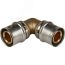 Угольник 26 90 град., пресс, для металлопластиковых труб STOUT SFP-0009-002626