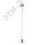 Светильник подвесной под лампу E27 1х60 Вт 200-240В IP20 1000х50 мм Медный Decor Gauss Gauss PL033
