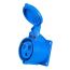 Розетка встраиваемая  32А/230V/1P+N+E/IP44 PCE 323-6