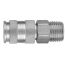Муфта БРС европейского типа с наружней резьбовой частью BSPT 3/8'' Jonnesway GM-03AM