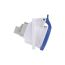 Розетка панельная с наклоном PAS IP44 32А 2P+E 230В