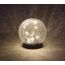 Садовый светильник Шар на солнечной батарее, 15 LED 15 cм ERASF012-24 ЭРА Б0044232