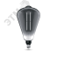 Лампа светодиодная филаментная LED 6 Вт 330 лм 4000К AC185-265В E27 ST164 нейтральный серая колба Black Filament Gauss 157802205