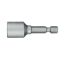 Бита-головка торцевая шестигранная SW 8 х 45 мм 1/4'' E6.3 магнитная WITTE 262352000