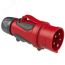Вилка кабельная 16А/400V/3P+N+E/IP44 серия GRIP PCE 0153-6