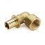 Угольник ВР 25x3/4' аксиальный, латунный PRO AQUA AX3502534