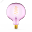 Лампа светодиодная филаментная LED 5 Вт 190 лм 1800К AC185-265В E27 шар G125 теплая розовая колба Black Filament Gauss Gauss 1011802105