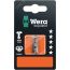 Бита ударная 855/1 IMP DC Impaktor PZ SB алмазное покрытие хвостовик шестигранный 1/4 C 6.3 PZ 3 x 25 мм с держателем-еврослот для подвеса WERA WE-073922