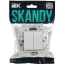 SKANDY Выключатель 2-клавишный проходной 10А SK-V05W арктический белый IEK