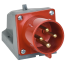 Вилка стационарная ССИ-524 3Р+РЕ 32А 380-415В IP44 IEK