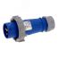 Вилка кабельная 16A/230V/1P+N+E/IP67 INPIN CA278