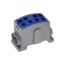 Клемма синяя, 4 подключения 2,5-25мм 1000V 125А INPIN HL35/251P2WBL