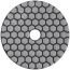 Круг алмазный гибкий шлифовальный АГШК (липучка), сухое шлифование, 100 мм, Р 200 FIT 39853