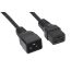 Кабель питания IEC 320 C19 - IEC 320 C20 (3x1.5), 16A, прямая вилка, 1.8м Cabeus PC-IEC19-IEC20-1.8M