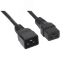 Кабель питания IEC 320 C19 - IEC 320 C20 (3x1.5), 16A, прямая вилка, 1.8м Cabeus PC-IEC19-IEC20-1.8M