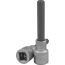 Насадка торцевая 1/2''DR с вставкой-битой шестигранной, H16, 100 мм Jonnesway S09H4316