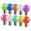 Набор ламп светодиодных декоративных G45 шар 1Вт 230В MIX E27 10 шт IEK
