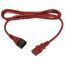 Кабель питания монитор-компьютер IEC 320 C13 -IEC 320 C14PWC-IEC13-IEC14-1.8-RD Hyperline PWC-IEC13-IEC14-1.8-RD