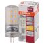 Лампа светодиодная LED 3,5Вт G4 12V STAR PIN40 (замена 40Вт), теплый, прозр. Osram LEDVANCE 4058075369009