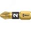 Бита биторсионная 855/1 BDC PZ алмазное покрытие хвостовик 1/4 C 6.3 PZ 2 x 25 мм WERA WE-056702