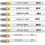 Набор полотен для электролобзика 10 шт(T101D, T111Cx2, T101B, T119BO, T144Dx2, T244D, T101AO, T101BR) FIT 41013