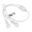 Коннектор питания ARD-CLASSIC-SYNC-RGB White (230V, 2 ports) (ARDCL, Закрытый) Arlight 031803