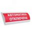 Оповещатель световой ЛЮКС-24 НИ Кислород! Не входи! (красный) ЭиА ЛЮКС-24НИ О не вх