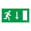 Пиктограмма ПЭУ 092 Указатель двери правосторонний (135х260) SIRAH IP65 Световые Технологии 2502002730