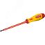 Отвертка , высоковольтная, Cr-Mo-V стержень, двухкомпонент. маслобензостойкая рукоятка, PH №3, 150мм KRAFTOOL 250084-3-150