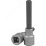 Насадка торцевая 1/2''DR с вставкой-битой шестигранной, H10, 100 мм Jonnesway S09H4310