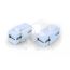 Вставка Keystone Jack проходной адаптер USB 2.0 A-тип ROHS черная Hyperline 251214