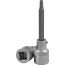 Насадка торцевая 1/2''DR с вставкой-битой шестигранной, H7, 100 мм Jonnesway S09H4307