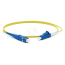 Патч-корд волоконно-оптический (шнур) SM 9/125 (OS2) LC/UPC-SC/UPC simplex LSZH (1м) Hyperline 242784
