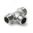 Тройник латунный резьбовой, Н 3/4 PRO AQUA 03-m20-m20-m20x