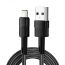 Кабель USB-A - Lightning для Apple, 2,4А, 1м, черный REXANT 18-7060
