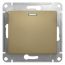 Выключатель одноклавишный, с подсветкой, в рамку, схема 1а, титан SE (Systeme) GSL000413