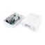 Розетка компьютерная RJ-45(8P8C) кат 6 экранированная Hyperline SB1-1-8P8C-C6-SH-WH