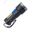 Фонарь ручной аккумуляторный 3Вт LED+3ВтCOB/Li-ion 18650 1200mAh/ABS-пл/индикатор/USB-шнур, КОСМОС КОСМОС KOS115Lit