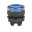 Головка кнопки OptiSignal D22 A5-PL-6 с подсветкой синяя пластик ZB5AW363 КЭАЗ 332309