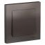 Выключатель одноклавишный ATLASDESIGN схема 1 10АХ в сборе мокко SE (Systeme) ATN000612
