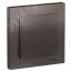 Выключатель одноклавишный ATLASDESIGN схема 1 10АХ в сборе мокко SE (Systeme) ATN000612
