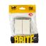 BRITE Выключатель жалюзи 10А ВС10-1-5-БрКр бежевый IEK BRITE Выключатель жалюзи 10А ВС10-1-5-БрКр бежевый IEK